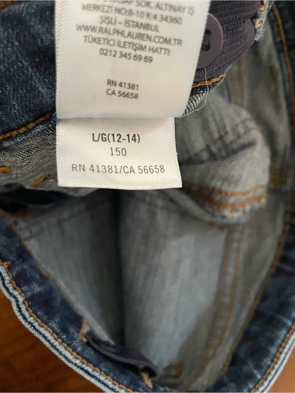 4 Pair Off Girl’s Jeans Light Wash Denim Jeans with Pink Embroidery